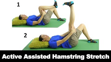 Active Assisted Hamstring Stretch - Ask Doctor Jo