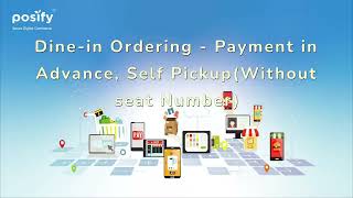 Dine-in Ordering - Payment in Advance, Self Pickup(Without seat Number)