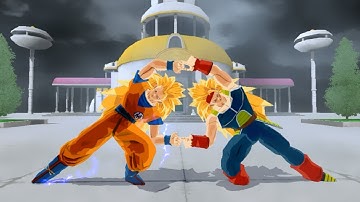 Goku SSJ3 And Bardock SSJ3 Fusion (DBZ Budokai Tenkaichi 3 Mod)