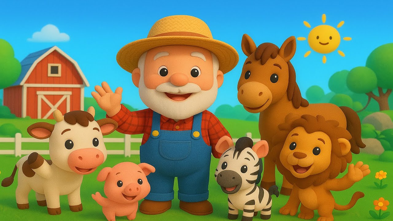 Farm Animal Songs Compilation | Old MacDonald's Farm + More Animal Songs