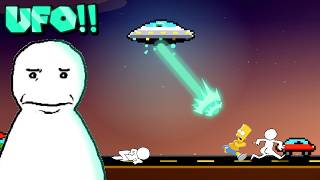 when aliens visit earth to say Hi