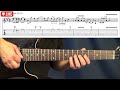 ZZ Top  La Grange Style Guitar Solo - Lesson  / Lesson with TAB