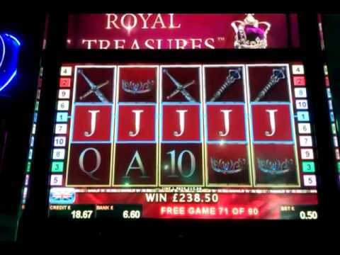 Gala Casino Slots Experience - Royal Treasures Machine Slot in Gala Casino Sunderland