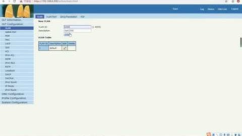 Configuring IGMP Service for GPON HGU in batches On VSOl OLT From WEB