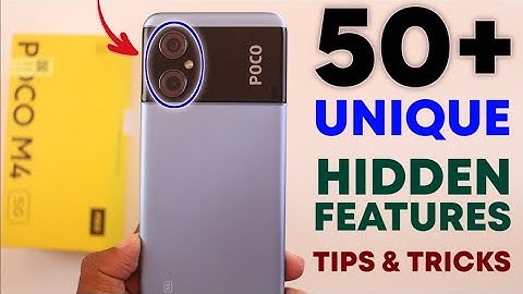 Poco M4 5G Tips and Tricks | Poco M4 5G Top 50+ Hidden Features in Hindi