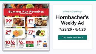 Hornbacher's Weekly Ad (7/29/26 - 8/4/26) Best Deals