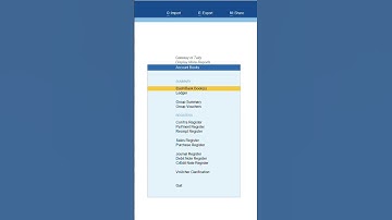 Shortcut Key to Open Ledger in Tally Prime 6.0 #tallyprime #tallyprime6.0