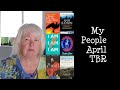 My People April TBR