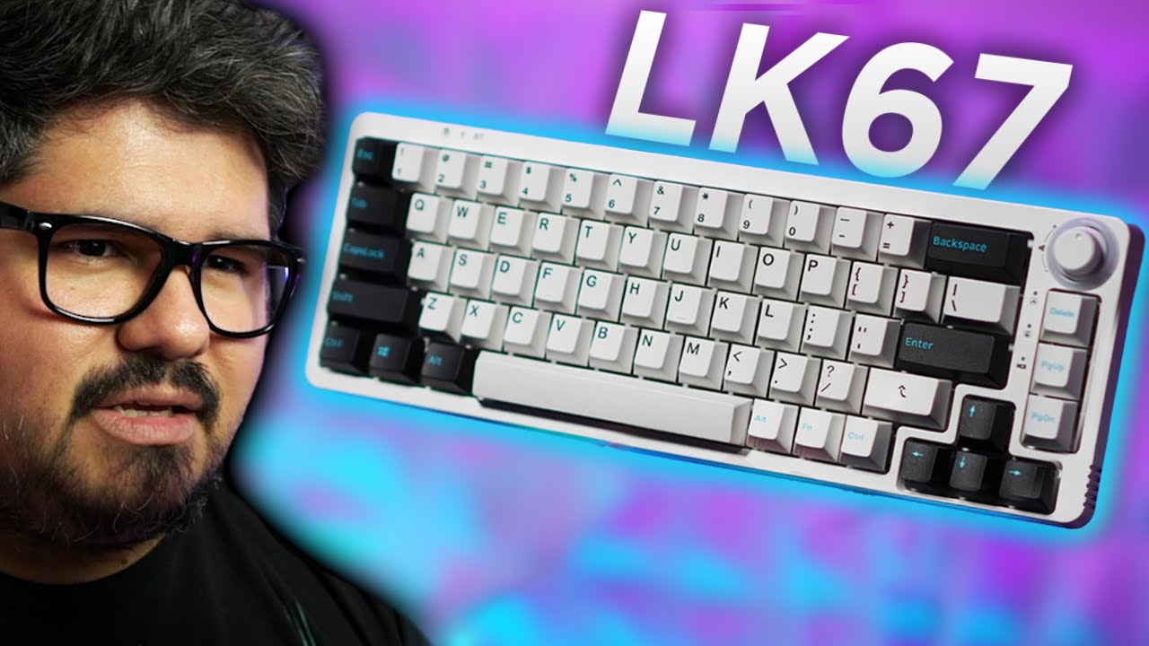 Custom Keyboard With a Knob under 70! GamaKay LK67 YouTube