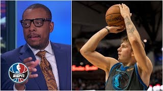 Paul Pierce says he 'pioneered' the stepback during Luka Doncic stepback montage | NBA Countdown