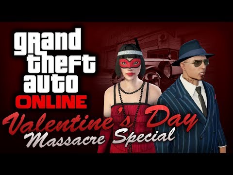 Video: GTA Online Krijgt Gratis Valentine's Day Massacre DLC