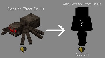Mcreator: How to make mobs with custom effects on hit