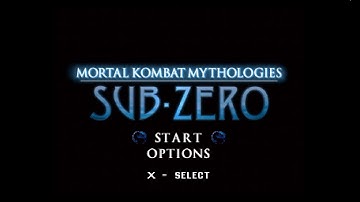 Mortal Kombat Mythologies : Sub-Zero (PlayStation) – Introduction et écran-titre (Europe) – 1080p