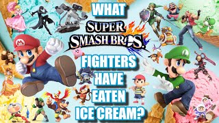 Which Super Smash Bros Characters Have Canonically Eaten Ice Cream?