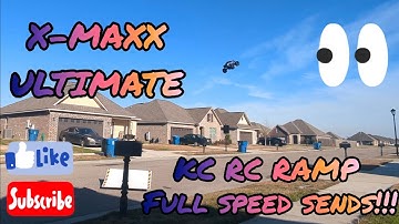 XMAXX ULTIMATE AND THE KC RC RAMP