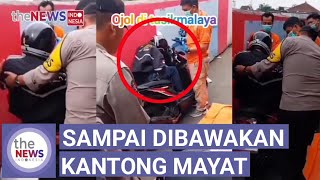 Viral Driver Ojol Dikira Meninggal, Ternyata Hanya Tidur