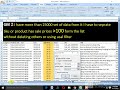 Filter value cleanly|sepretly next excel sheet base on some value