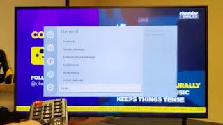 How to Factory Reset (Back to Original Settings) on Samsung Smart TV screenshot 3