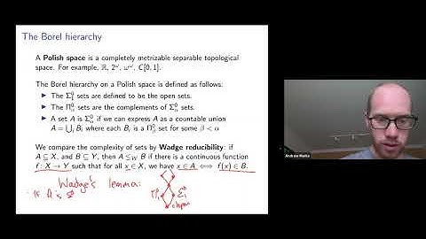 Priority arguments in descriptive set theory - Andrew Marks (UCLA)