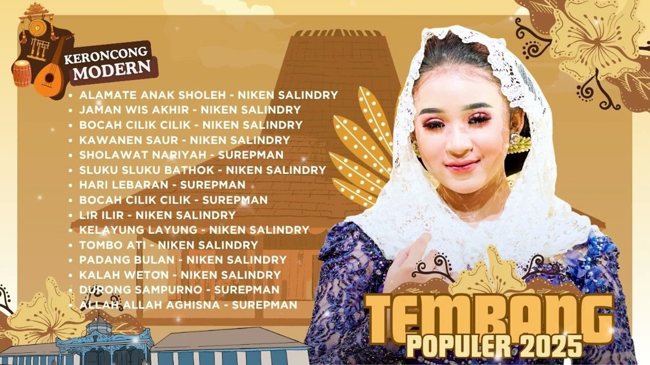 ALAMATE ANAK SHOLEH - NIKEN SALINDRY | FULL ALBUM KERONCONG MODERN 2025