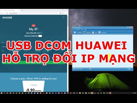Video Usb Dcom Huawei hỗ trợ thay đổi địa chỉ ip mạng, sử... - youtube