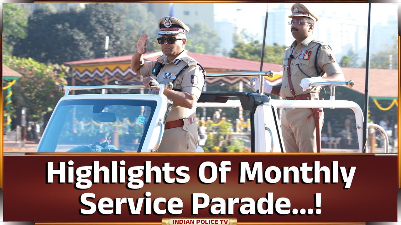 Highlights Of Monthly Service Parade | Police Commissioner | B Dayanand IPS | Bengaluru City Police.