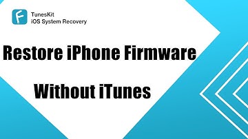 How to Restore iPhone Firmware without iTunes