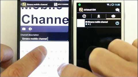 Zello Configure Channel Demo3