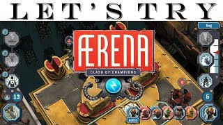 Let's Try - Aerena: Clash of Champions - Indie Turn Based Strategy Gameplay screenshot 5