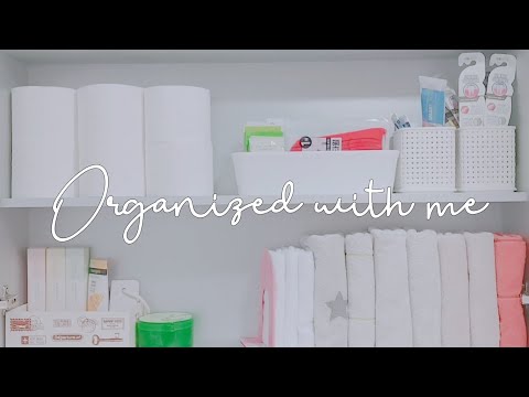 [ Vlog ] Organized with me | 지저분한 욕실 수납장 깔끔하게 정리하기