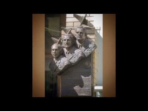 процесс создания мемориальной доски лётчикам-героям
