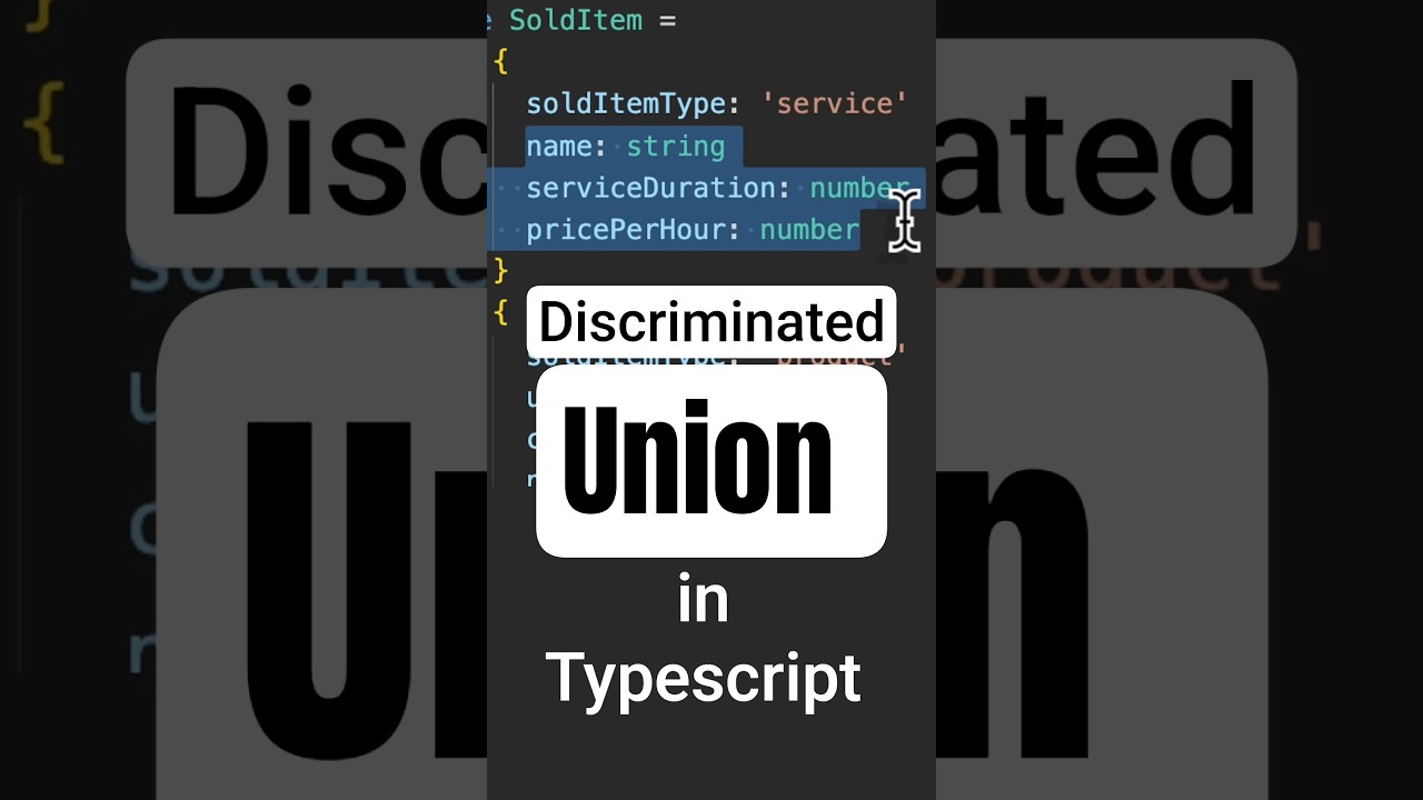 TypeScript Discriminated Unions: Clean Code for Varied Data!