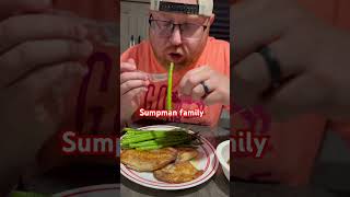 Dad Cooked And Ate It Enjoy