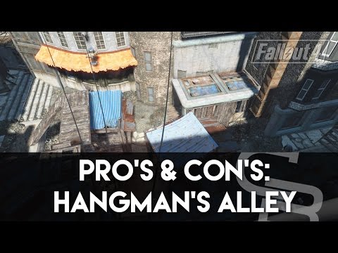 Fallout 4 - Pros & Cons: Hangman's Alley (Fallout 4 Settlement Review)