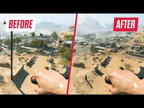 : Destruction - Before vs After Comparison