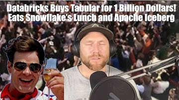 Databricks Buys Tabular || Eats Snowflakes Lunch || Databricks vs Snowflake || Delta Lake vs Iceberg
