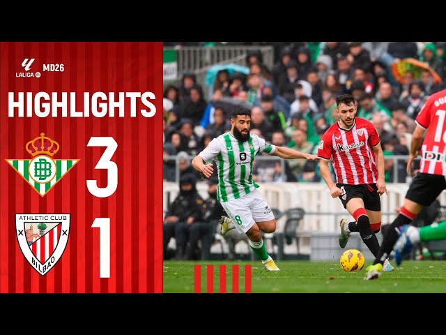 RESUMEN, Real Betis 3-1 Athletic Club