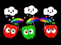 Apples Dance Party! - Fun Video with colourful animation and music - Funky Fruits Baby Sensory