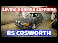 Sierra sapphire rs cosworth time to strip the roof lining out refurb the dash and front seats 💪💪💪
