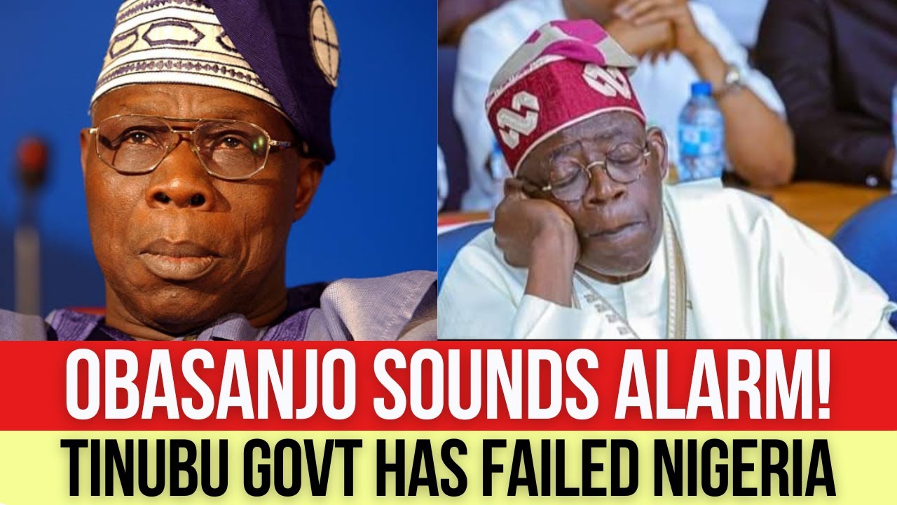 СРОЧНО: Обасанджо обвиняет правительство Тинубу в провале и призывает иностранные державы вмешаться