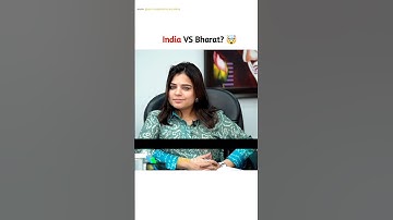 Difference between India and Bharat 🇮🇳 Anoushka Sharma | Upsc Interview