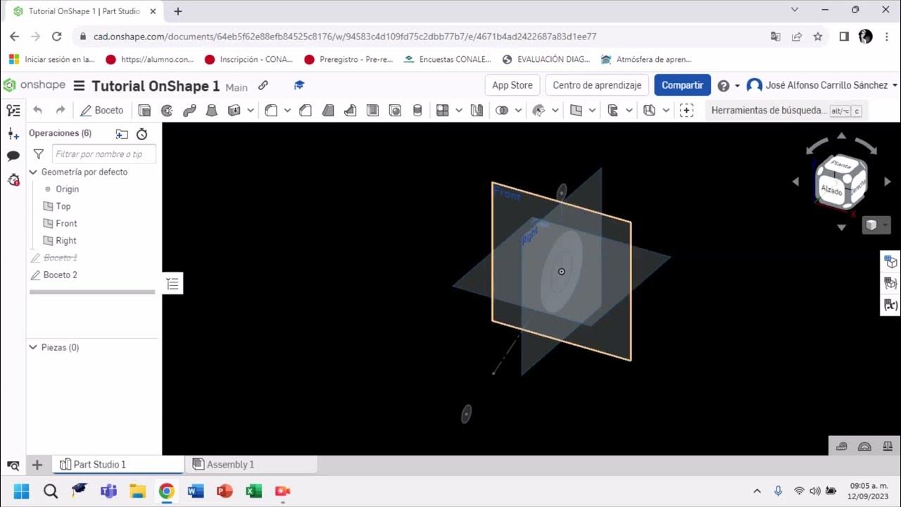 Onshape Cambiar color de fondo de área de trabajo/ how to change