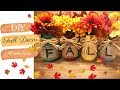 DIY Fall Decor - Pinterest inspired Mason Jars | kzvDIY