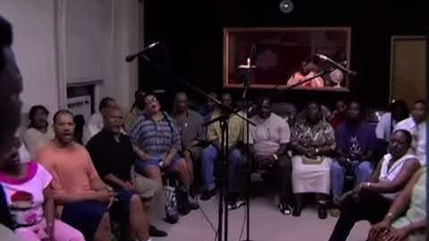 Kanye West Through The Wire rehearsals with the choir