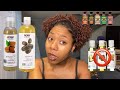 NO MORE USING OILS ON OUR NATURAL HAIR? *ADDRESSING THE NATURAL HAIR COMMUNITY*