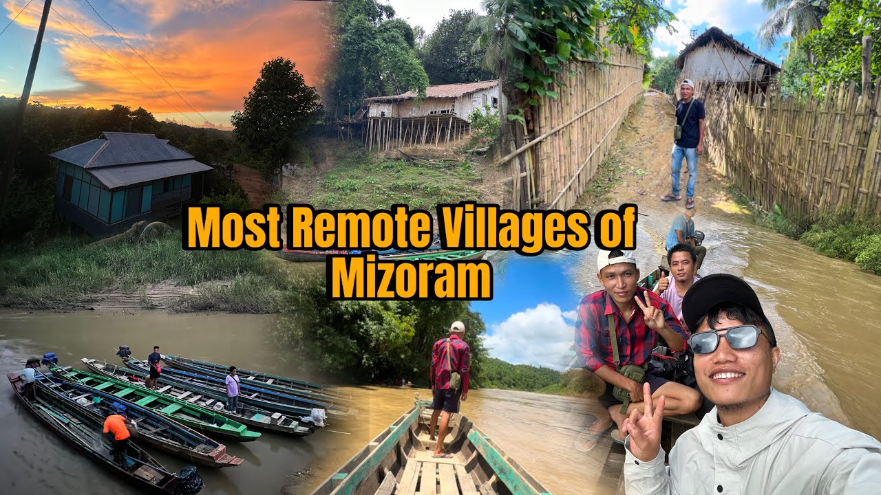 Most Remote Villages of Mizoram❤️ || No Taxi No Network 😢 || Traveling in Boat After 3 Years✌️