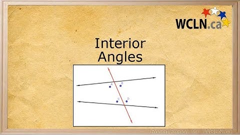 WCLN - Math - Interior Angles