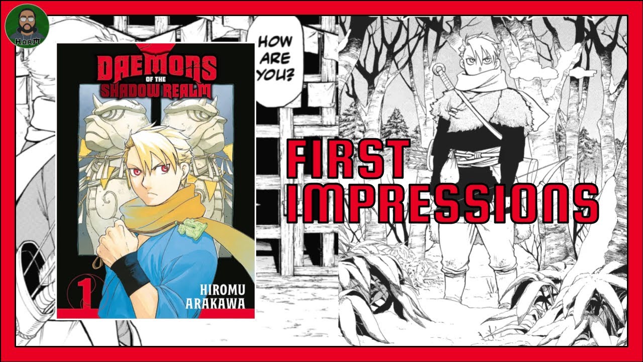 MANGA FIRST IMPRESSIONS | DAEMONS OF THE SHADOW REALM - YouTube