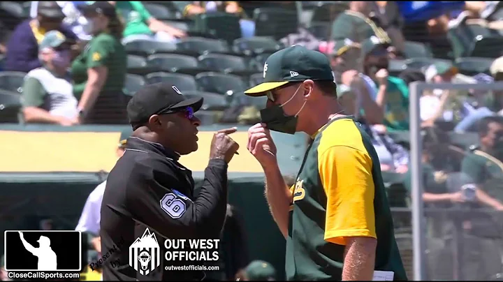 Ejection 050 - Umpire Alan Porter Ejects Athletics...