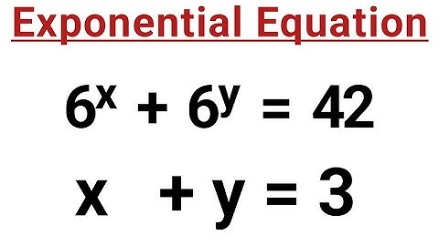 Russian Math Olympiad | Secrets For Solving Exponential Equation